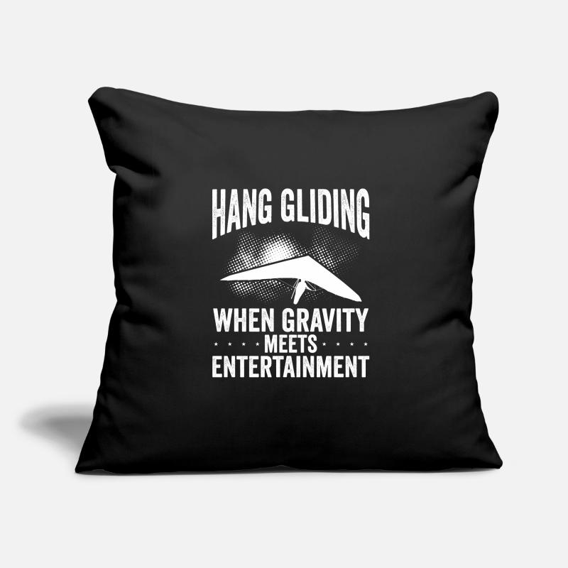 When gravity meets entertainment Sofa pillowcase 17,3'' x 17,3'' (45 x 45 cm)