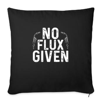 Pas de flux spécifié - Housse de coussin décorative 45 x 45 cm - noir - Devant