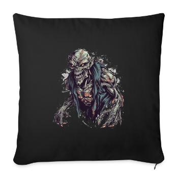 Monster Monster Demon Devil Vampire Guhl Zombie - Housse de coussin décorative 45 x 45 cm - noir - Devant