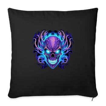 Monster Monster Demon Devil Vampire Guhl Zombie - Sofa pillowcase 17,3'' x 17,3'' (45 x 45 cm) - black - Front