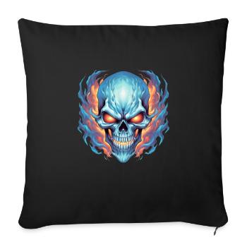 Monster Monster Demon Devil Vampire Guhl Zombie - Sofa pillowcase 17,3'' x 17,3'' (45 x 45 cm) - black - Front
