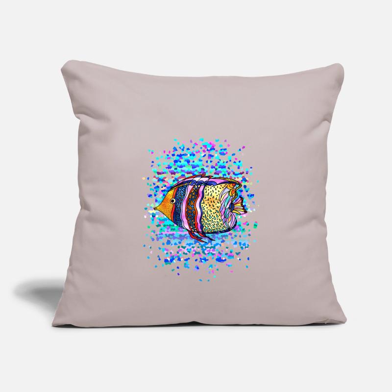 Fish Sofa pillowcase 17,3'' x 17,3'' (45 x 45 cm)