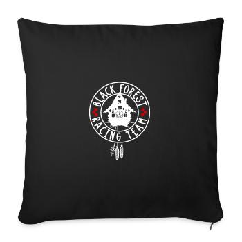 Black Forest Racing Team - Sofakissenbezug 45 x 45 cm - Schwarz - Vorne