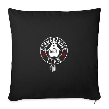 Schwarzwald Team - Sofakissenbezug 45 x 45 cm - Schwarz - Vorne
