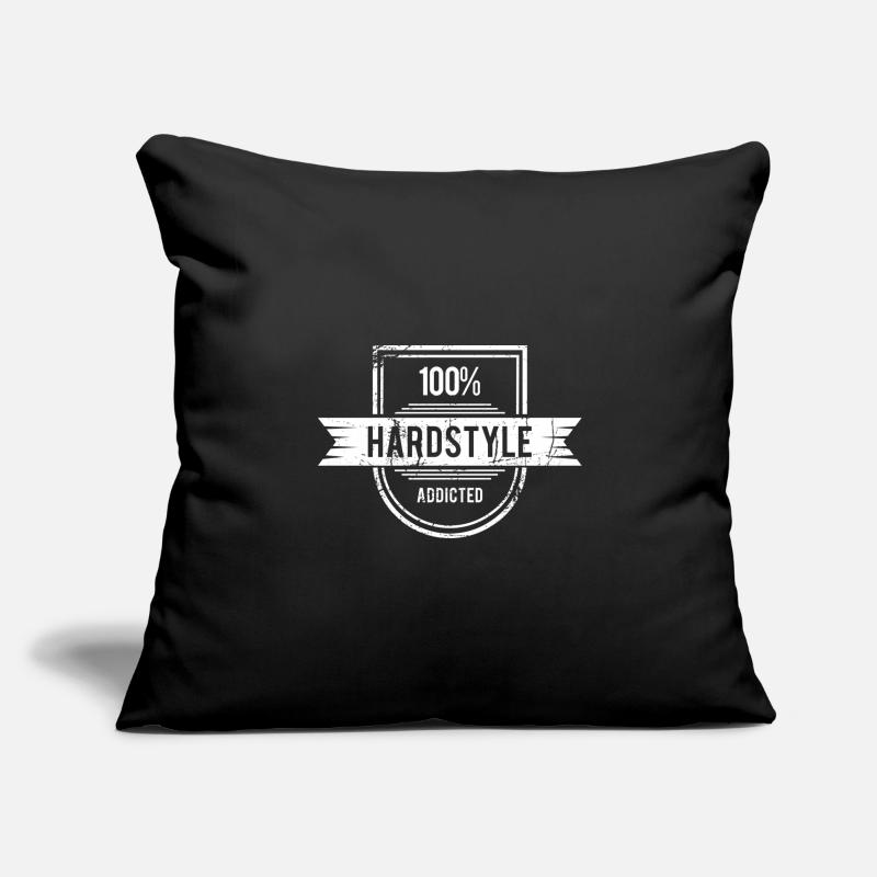 Hardstyle addicted Sofa pillowcase 17,3'' x 17,3'' (45 x 45 cm)