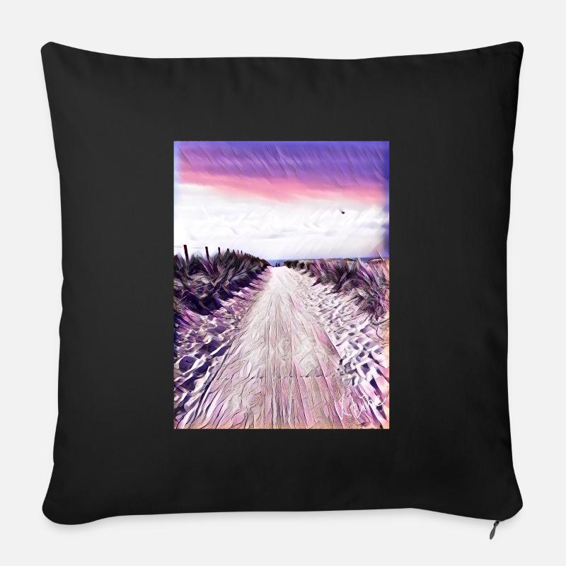 Julianadoorp Poster - Sofakissenbezug 45 x 45 cm - Schwarz