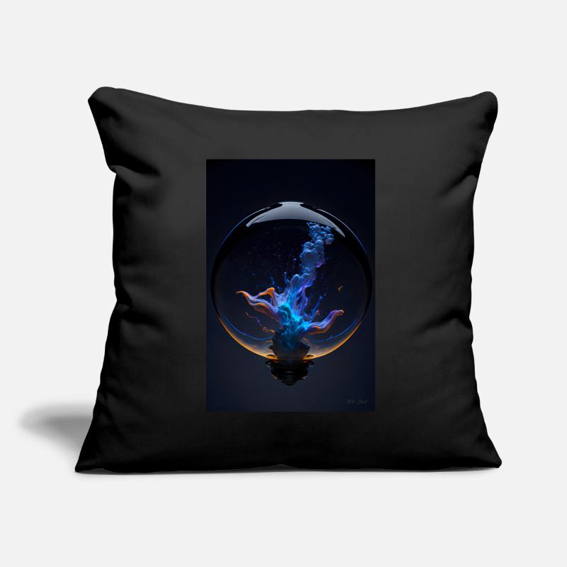 Clouds in a bubble plasma 1 Sofa pillowcase 17,3'' x 17,3'' (45 x 45 cm)
