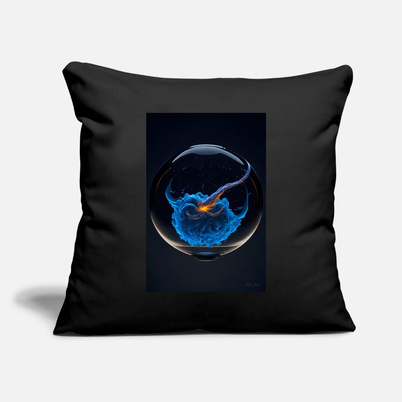 Clouds in a bubble plasma 2 Sofa pillowcase 17,3'' x 17,3'' (45 x 45 cm)