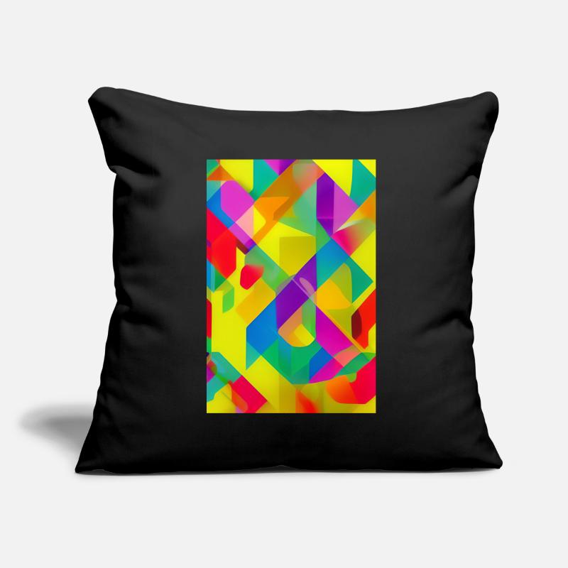 Retro Pattern Colorful Sofa pillowcase 17,3'' x 17,3'' (45 x 45 cm)