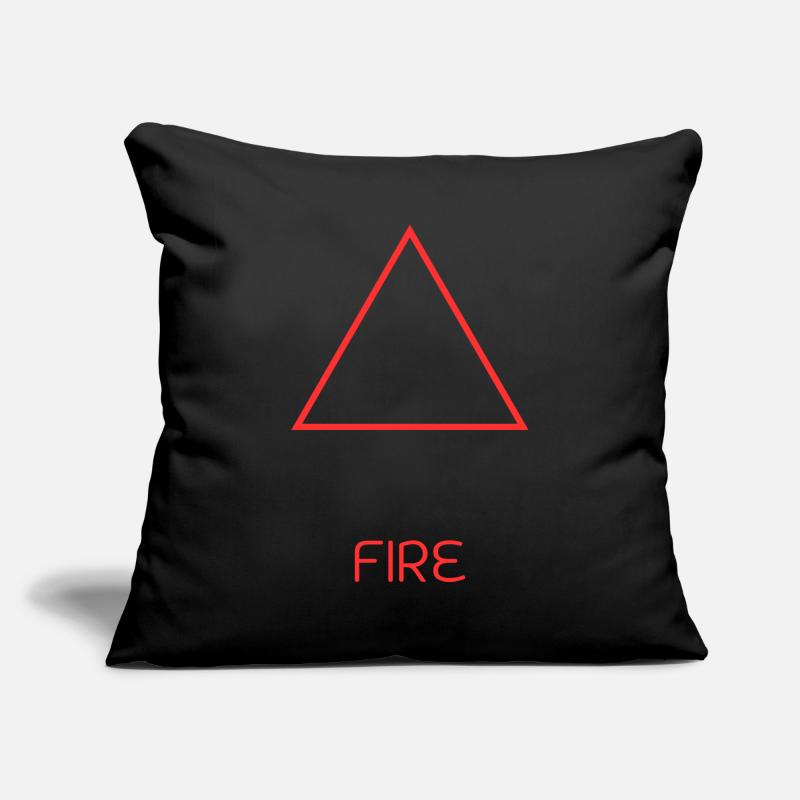 Fire Element Sofa pillowcase 17,3'' x 17,3'' (45 x 45 cm)