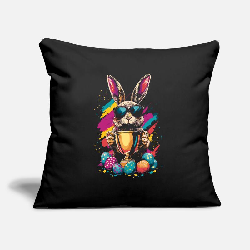 Easter Bunny Easter Eggs Egg Hunt Winner Cup Sofa pillowcase 17,3'' x 17,3'' (45 x 45 cm)
