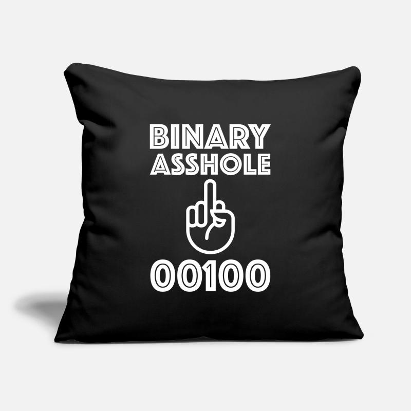 Idiot binaire | Math, Funny Spray, Code Housse de coussin décorative 45 x 45 cm
