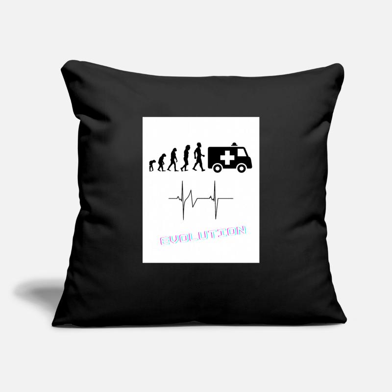 Evolution dans les services de secours Housse de coussin décorative 45 x 45 cm