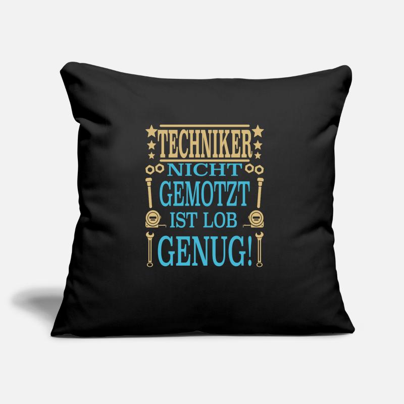 Technician School Qualification Advanced Training Engineer Sofa pillowcase 17,3'' x 17,3'' (45 x 45 cm)