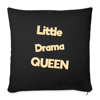 Dictons de bébé - Housse de coussin décorative 45 x 45 cm - noir - Devant