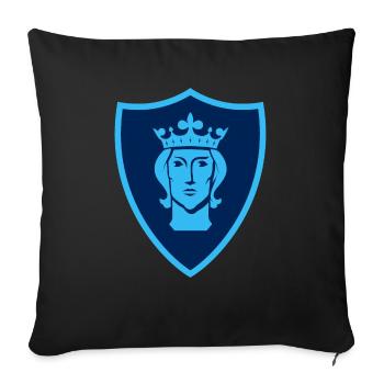 Fierté de Stockholm - Housse de coussin décorative 45 x 45 cm - noir - Devant