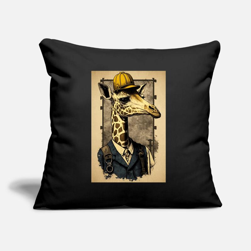 Working Class Giraffe Sofa pillowcase 17,3'' x 17,3'' (45 x 45 cm)