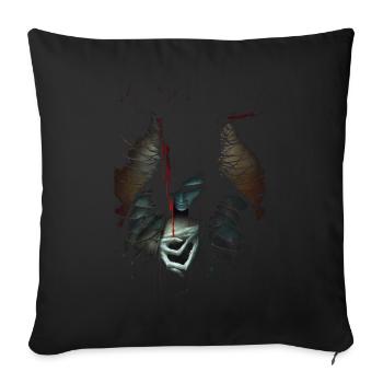 Kissen 14 - Sofakissenbezug 45 x 45 cm - Schwarz - Vorne
