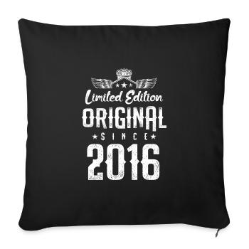 Édition limitée 2016 - Housse de coussin décorative 45 x 45 cm - noir - Devant