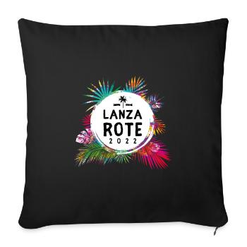 Lanzarote 2022 Coloré - Housse de coussin décorative 45 x 45 cm - noir - Devant