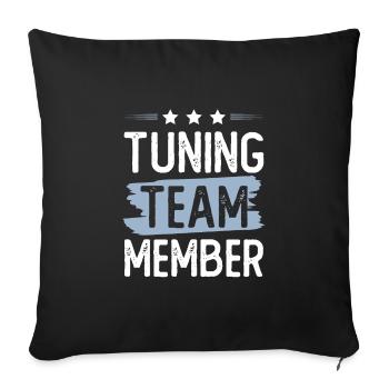 Tuning Team - Sofa pillowcase 17,3'' x 17,3'' (45 x 45 cm) - black - Front