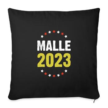 Malle 2023 - Sofakissenbezug 45 x 45 cm - Schwarz - Vorne