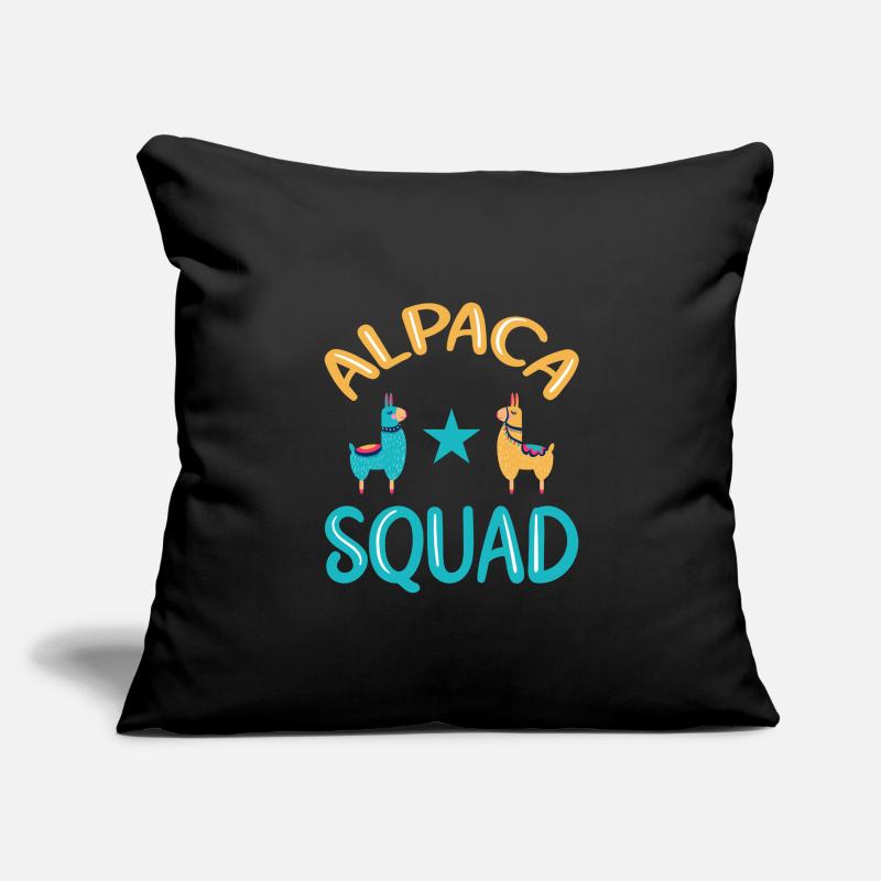 Alpaca Squad Alpaka Sofa pillowcase 17,3'' x 17,3'' (45 x 45 cm)