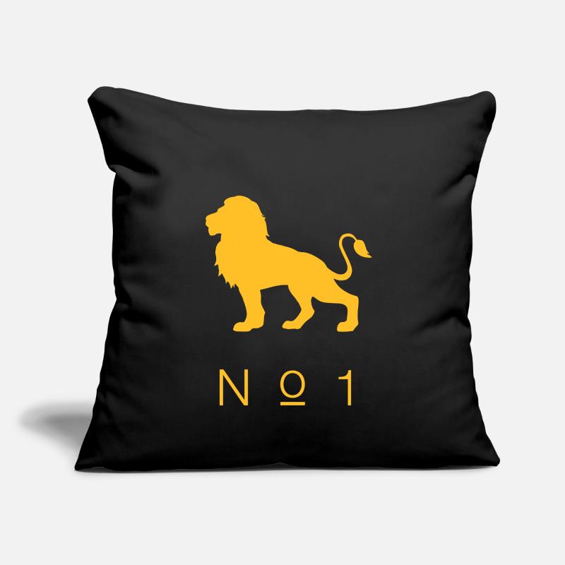 Le succès de son objectif Lion T-shirt errreichen Housse de coussin décorative 45 x 45 cm