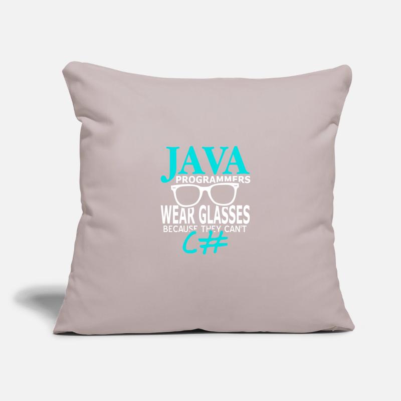 Programmeur Housse de coussin décorative 45 x 45 cm