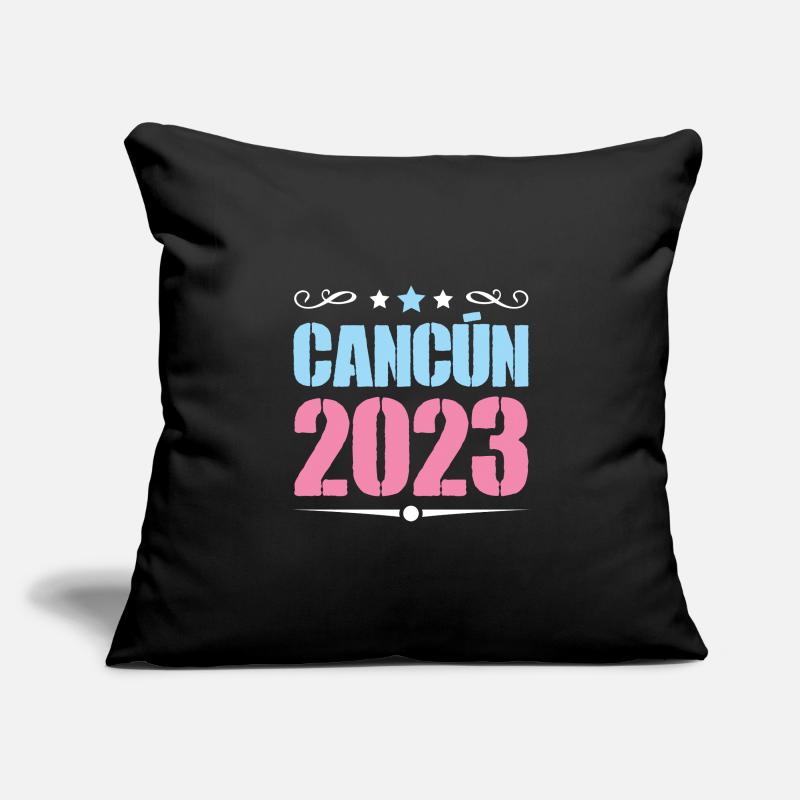 Cancun 2023 Sofa pillowcase 17,3'' x 17,3'' (45 x 45 cm)