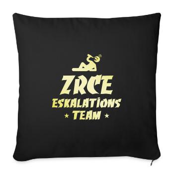 Zrce Escalation - Sofa pillowcase 17,3'' x 17,3'' (45 x 45 cm) - black - Front