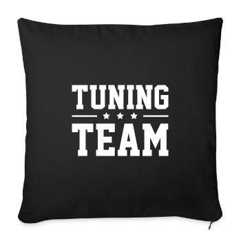 Équipe de tuning - Housse de coussin décorative 45 x 45 cm - noir - Devant