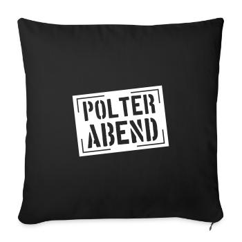 Bachelor party bachelor party - Sofa pillowcase 17,3'' x 17,3'' (45 x 45 cm) - black - Front