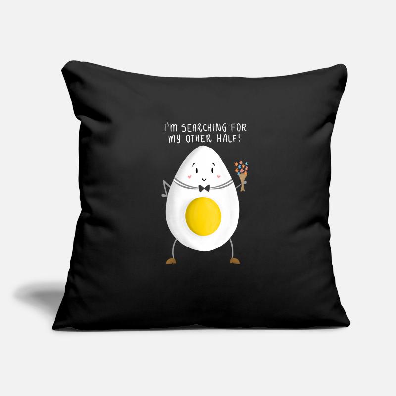 Romantic Boiled Egg Sofa pillowcase 17,3'' x 17,3'' (45 x 45 cm)