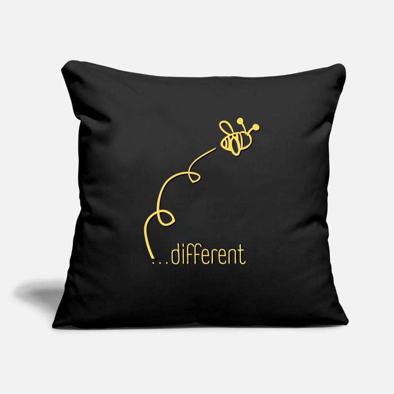 Bee Different - Be different! Statement Design Sofa pillowcase 17,3'' x 17,3'' (45 x 45 cm)