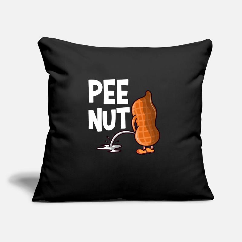 PeePeenut Pee Nut funny peanut Sofa pillowcase 17,3'' x 17,3'' (45 x 45 cm)