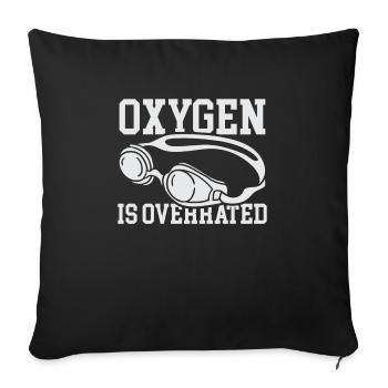 Swimming Instructor Swimming Swimmers - Sofa pillowcase 17,3'' x 17,3'' (45 x 45 cm) - black - Front