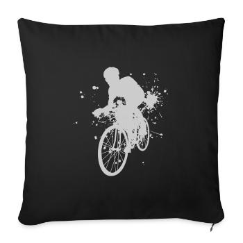 Vélo de route Hommes Cyclisme sur route Cyclisme sur route - Housse de coussin décorative 45 x 45 cm - noir - Devant