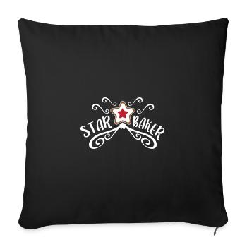 Cuisson - Star Baker - Housse de coussin décorative 45 x 45 cm - noir - Devant