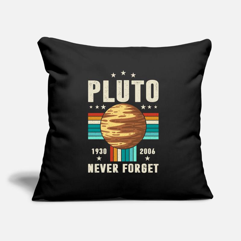 Never Forget Pluto Graphic Sofa pillowcase 17,3'' x 17,3'' (45 x 45 cm)