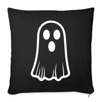 Ghost - Sofakissenbezug 45 x 45 cm - Schwarz - Vorne