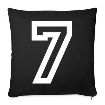 67 Minimalist Trend Design - Sofa pillowcase 17,3'' x 17,3'' (45 x 45 cm) - black - Front