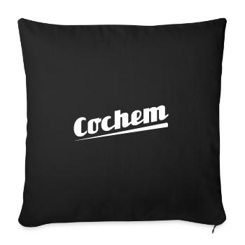 Cochem - Stadt best place ever - Sofakissenbezug 45 x 45 cm - Schwarz - Vorne