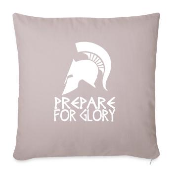 Sparta Prepare For Glory - Sofa pillowcase 17,3'' x 17,3'' (45 x 45 cm) - light taupe - Front