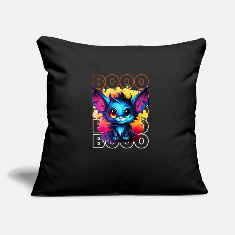 Chibi Swoop & Booo! Nighttime Flutter Tee! Sofa pillowcase 17,3'' x 17,3'' (45 x 45 cm)