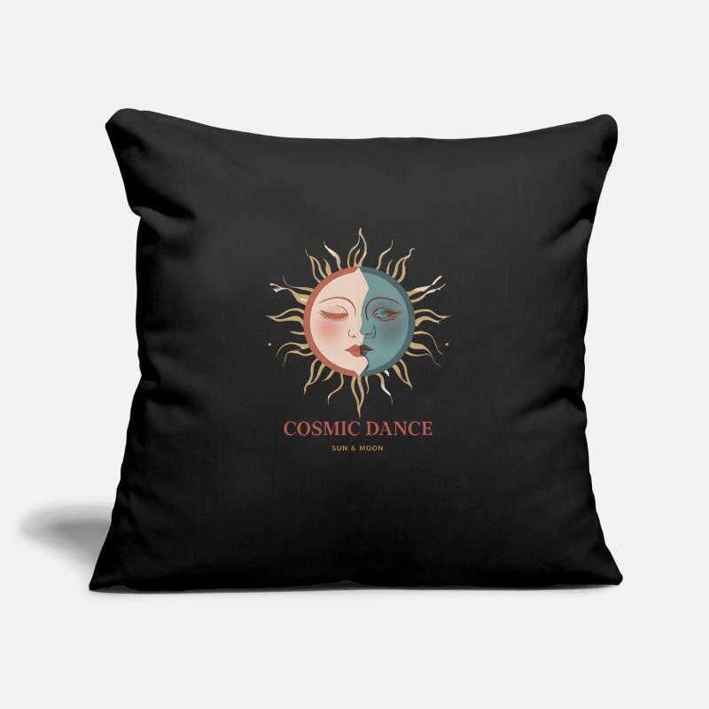 Cosmic Dance Spirituell Geschenk Sofakissenbezug 45 x 45 cm