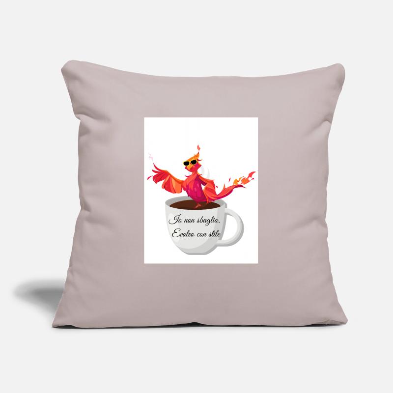 I'm not wrong. I evolve with style. Sofa pillowcase 17,3'' x 17,3'' (45 x 45 cm)