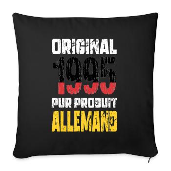 30th Anniversary - Original - 1995 - German - Sofa pillowcase 17,3'' x 17,3'' (45 x 45 cm) - black - Front