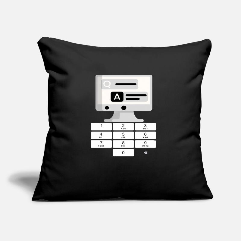 computerfreak computer science gamer console cadeau Housse de coussin décorative 45 x 45 cm