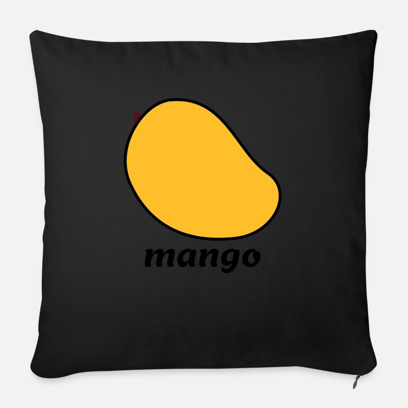 mango - Sofakissenbezug 45 x 45 cm - Schwarz